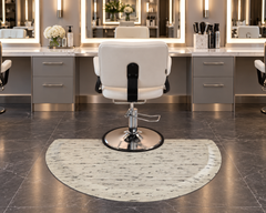 Marbleized Salon Mats