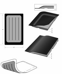 Multi-Flex Salon Mats - Shampoo