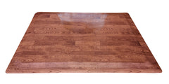 Alfombrillas de salón de madera blanda