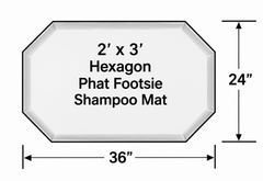 Phat Footsie® Shampoo Mat